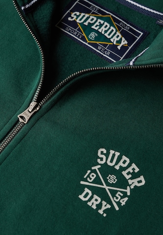 Veste de survêtement 'Athletic Club' Superdry en vert