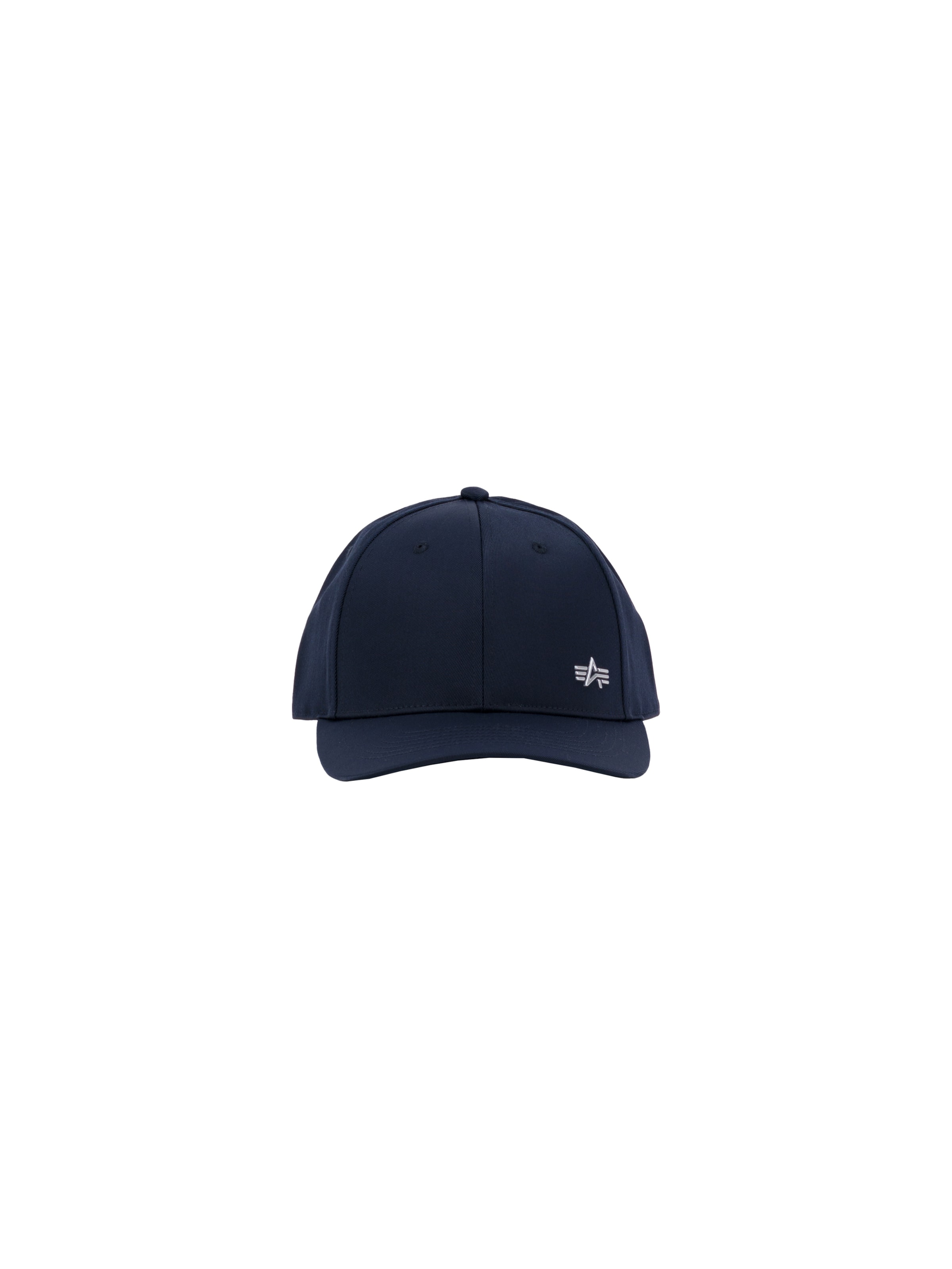 Casquette ALPHA INDUSTRIES en bleu : devant