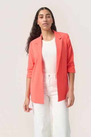 Blazer 'Shirley' di SOAKED IN LUXURY in rosso: frontale