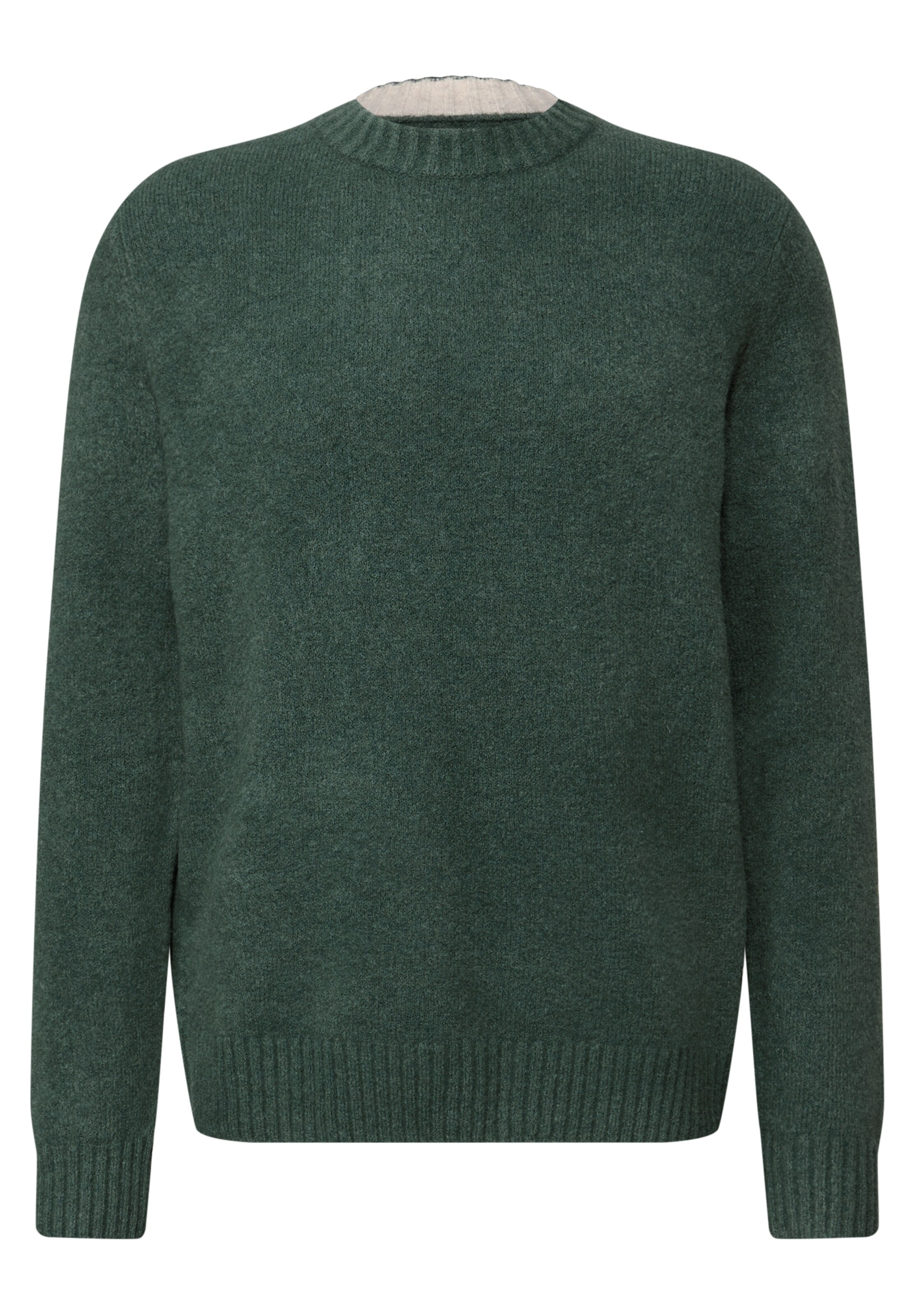 Street One MEN Pullover in Grün: Vorderseite