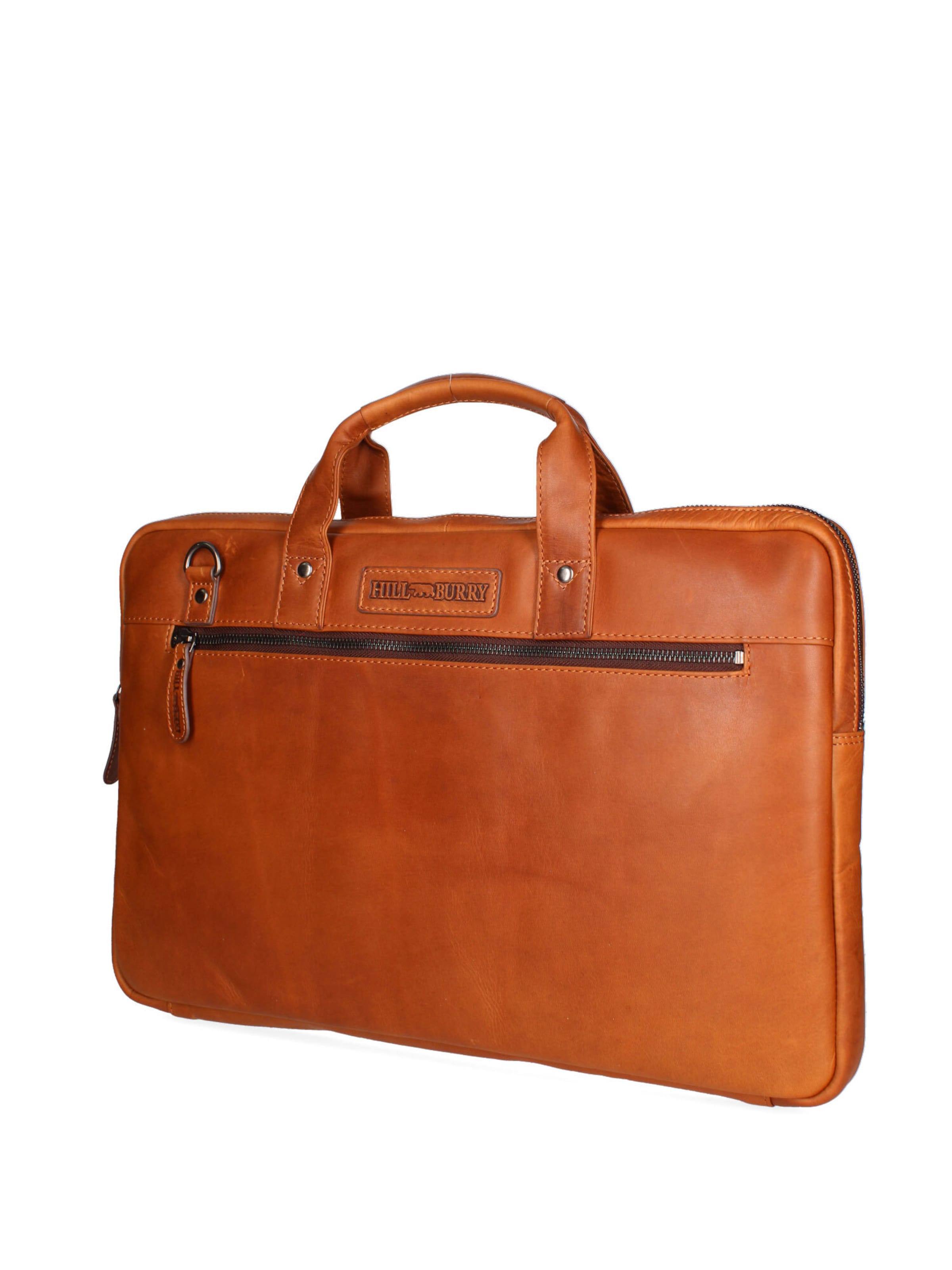 HILL BURRY Aktentas in Bruin