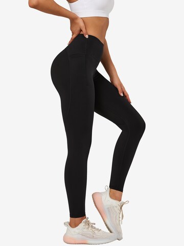 Regular Pantalon de sport 'Wera' Yvette Sports en noir