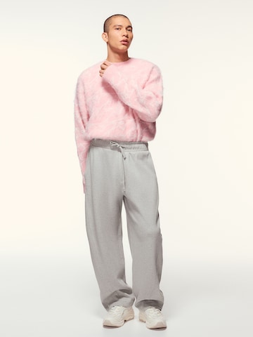 Bershka Baggy Broek in Grijs