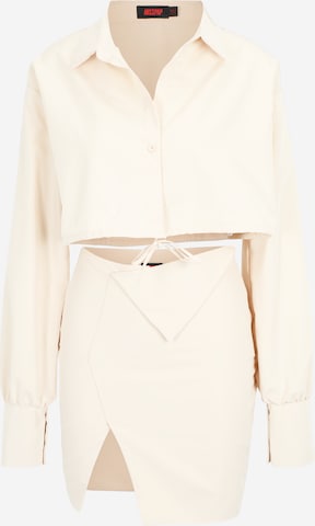 MisspapKostim - bež boja: prednji dio