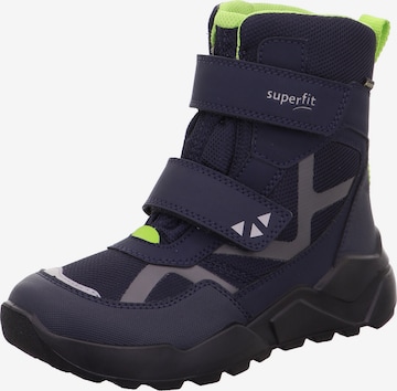 SUPERFIT Snow Boots 'Rocket' in Blue: front