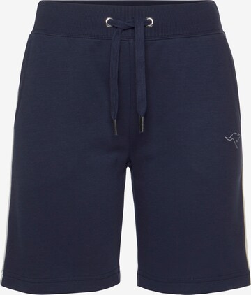 KangaROOS Regular Pants in Blue: front