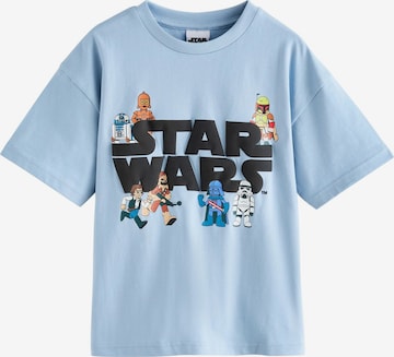 Next Shirt in Blue: front