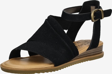 Blowfish Malibu Strap Sandals in Black: front