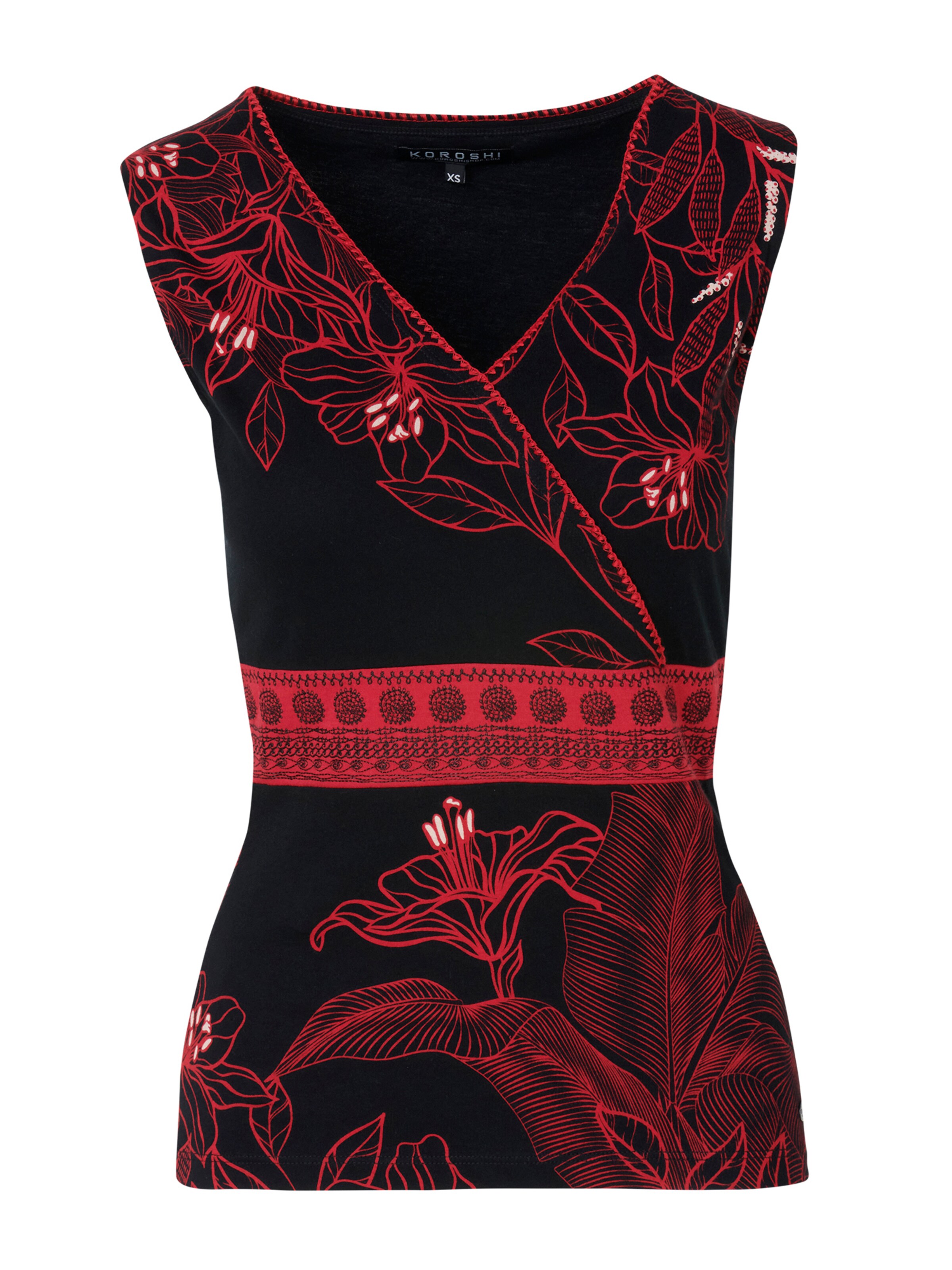 Haut KOROSHI en noir : devant