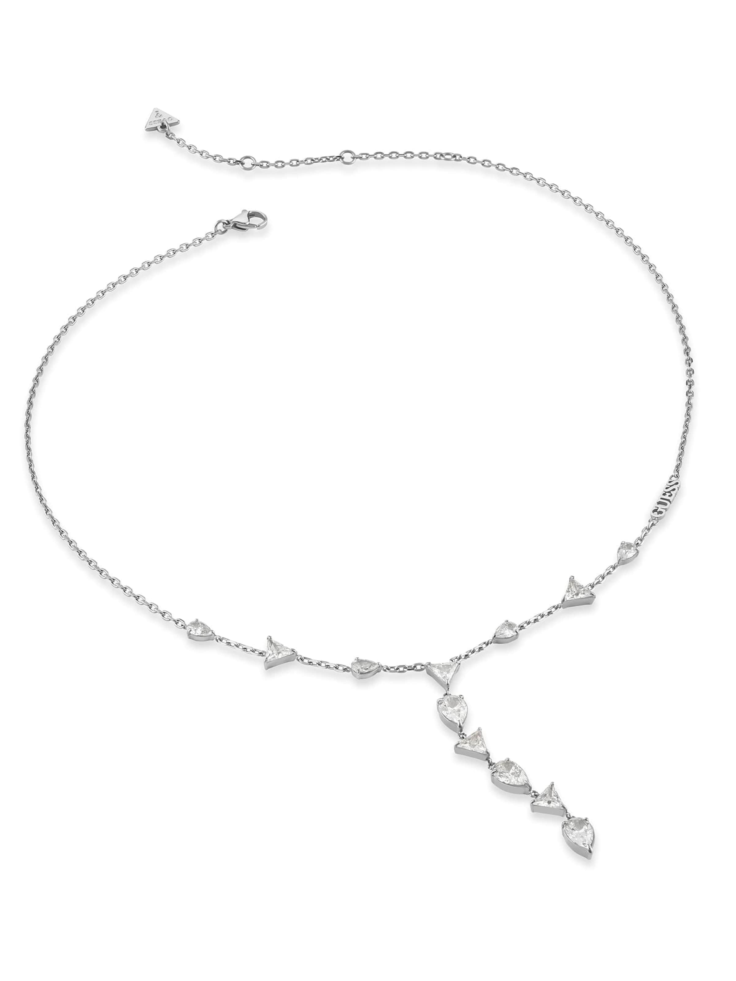 GUESS Kette 'Wonderlights' in Silber: Vorderseite