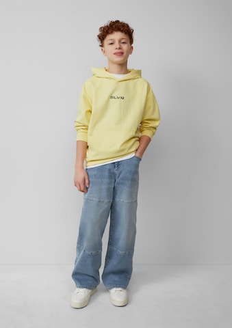 s.Oliver Sweatshirt in Yellow