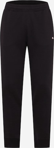 Pantalon de sport Champion Authentic Athletic Apparel en noir : devant