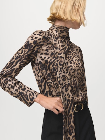 MANGO Blouse 'MILA' in Beige