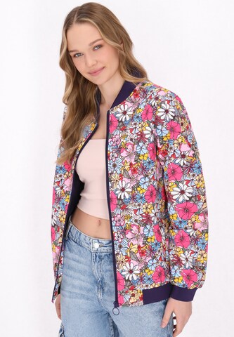 MYMO Between-season jacket in Mixed colours: front