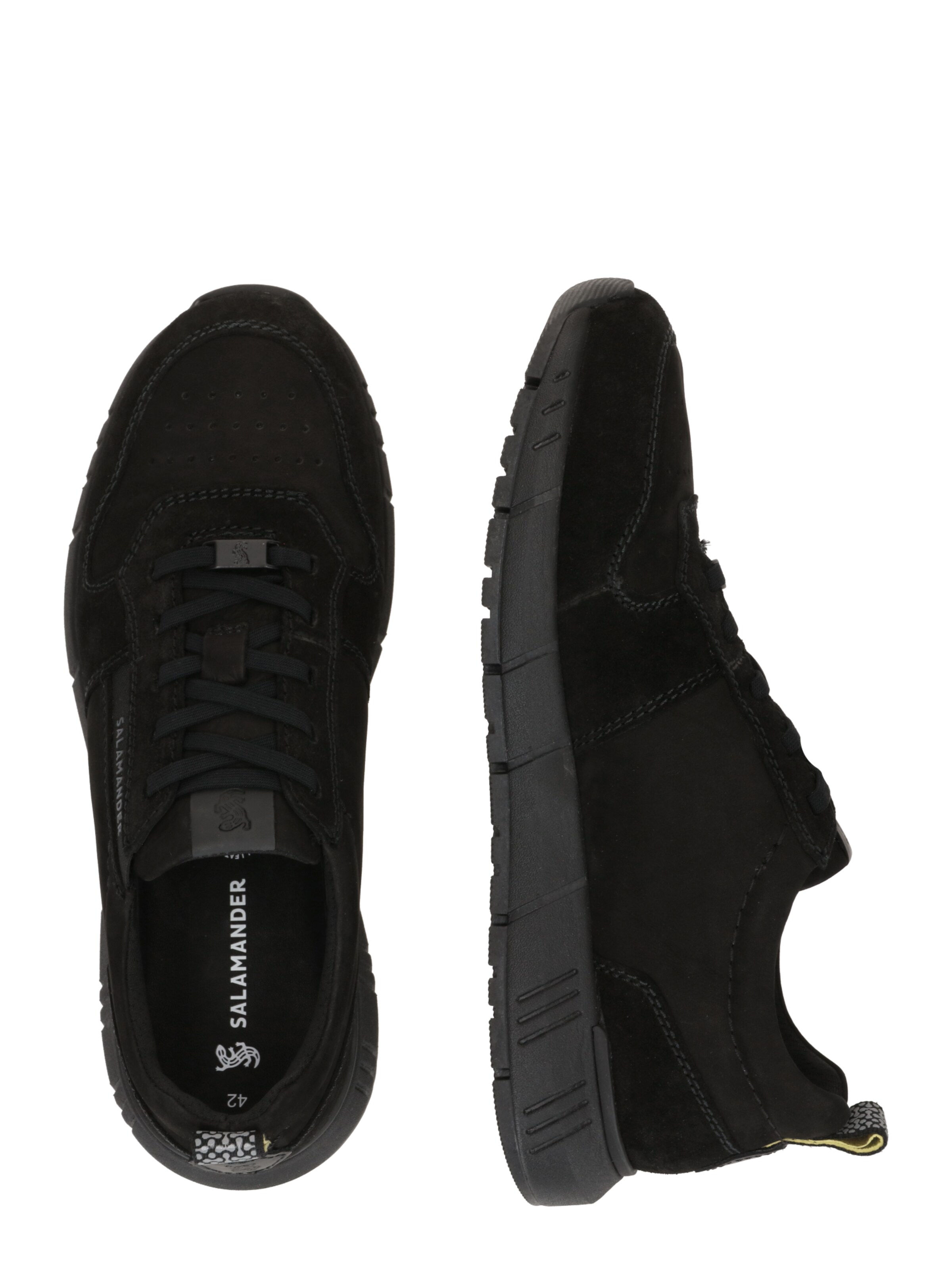 SALAMANDER Σνίκερ χαμηλό 'Asa' σε μαύρο