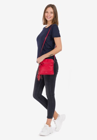 TAMARIS Shoulder Bag 'Adele' in Red: front