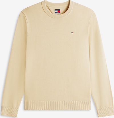 Tommy Jeans Neulepaita 'ESS' värissä beige, Tuotenäkymä
