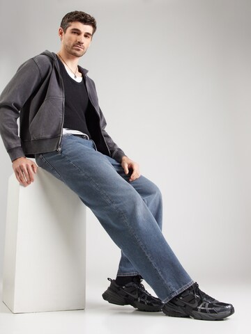 Veste de survêtement 'PHANTOM' Abercrombie & Fitch en noir