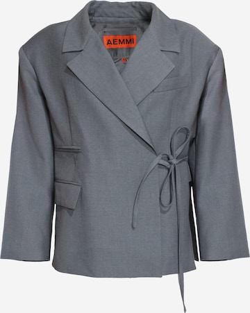 Blazer 'WRAP OVERSIZED BLAZER' di AEMMI in grigio: frontale