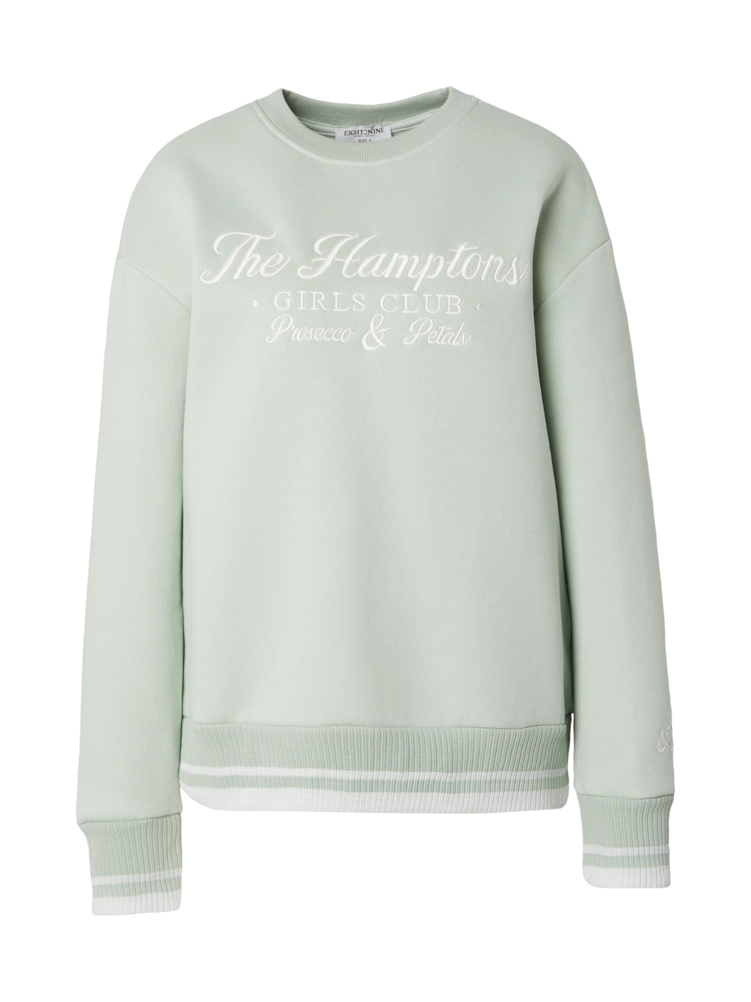 Eight2Nine - Sudadera en verde: frente