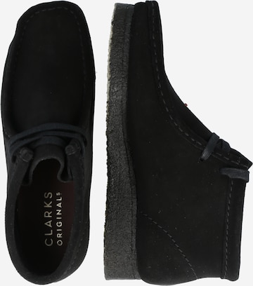 Clarks Originals Lace-Up Ankle Boots 'Wallabee' in Black