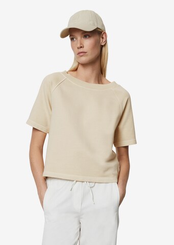 Marc O'Polo Sweatshirt in Beige: voorkant