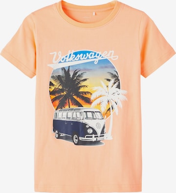 NAME IT Shirt 'FECTOR' in Orange: front