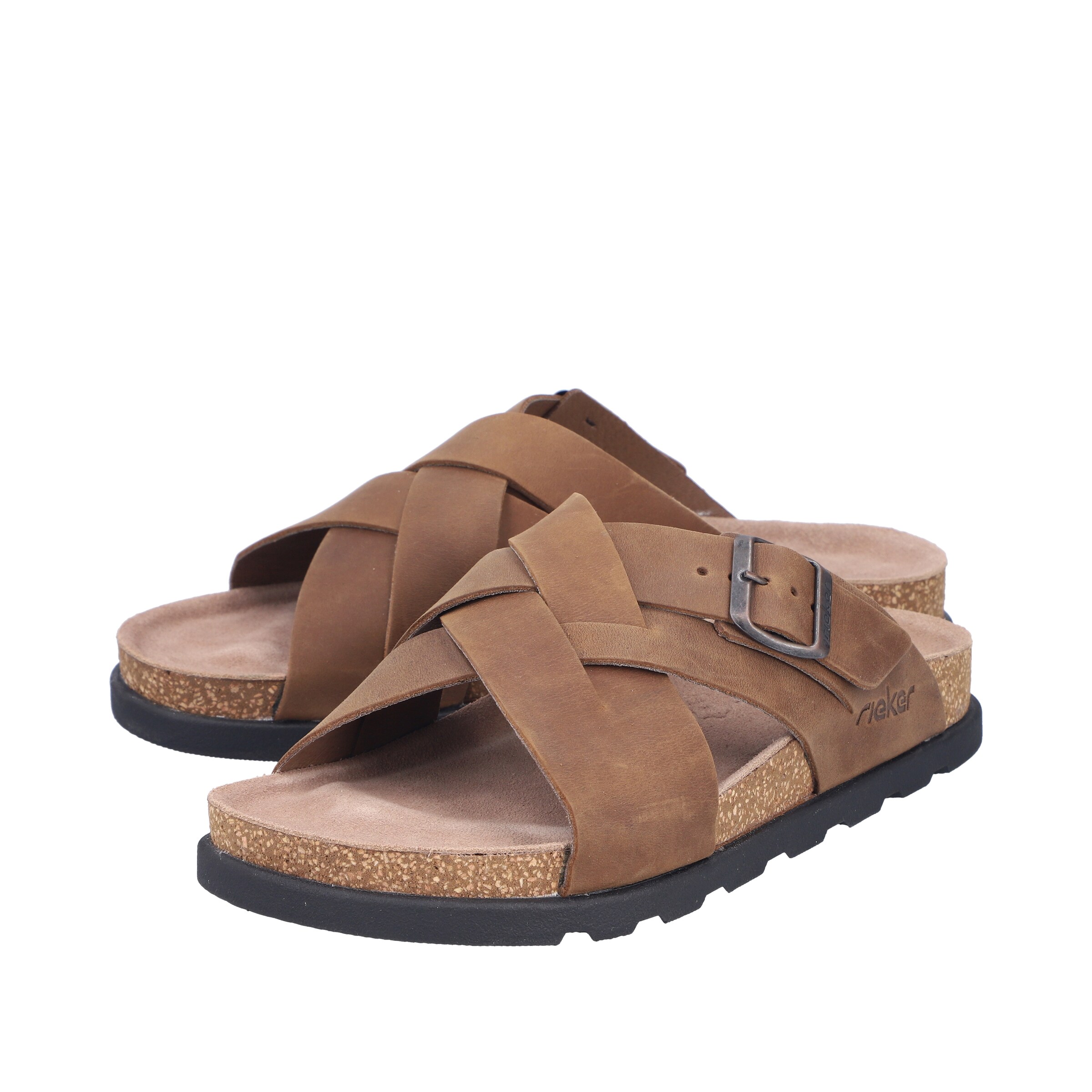 Rieker Mules in Brown