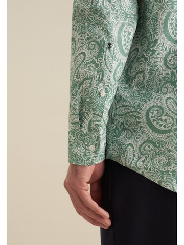 Coupe regular Chemise SEIDENSTICKER en vert