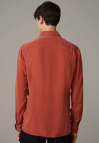STRELLSON Regular fit Button Up Shirt 'Carver' in Red