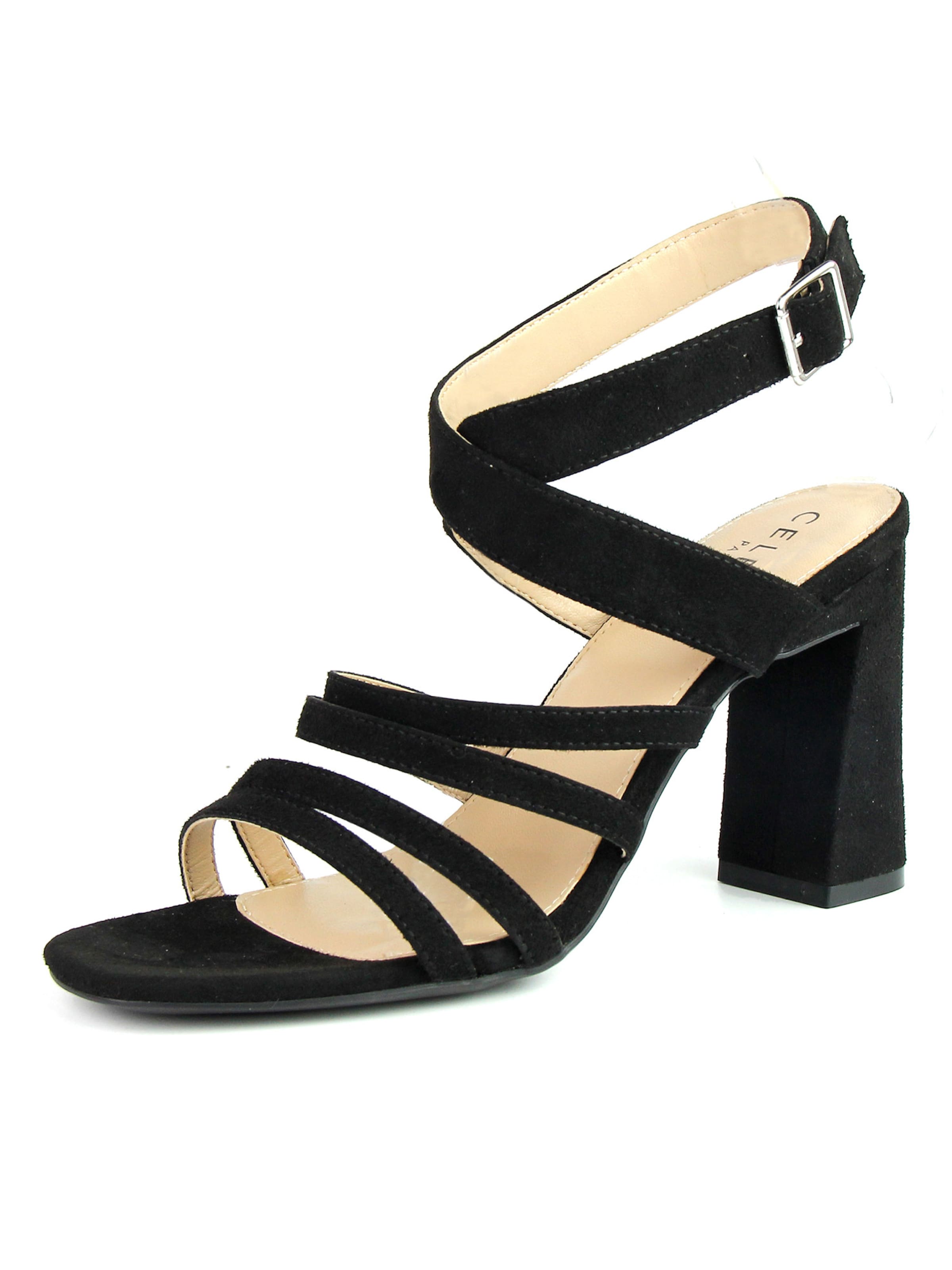 Celena Strap sandal 'Cecily' in Black