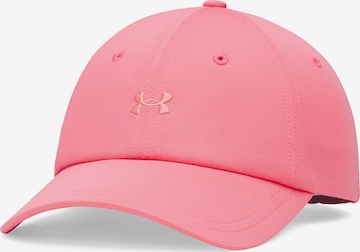UNDER ARMOUR Sports cap 'Blitzing Low' in Pink: front