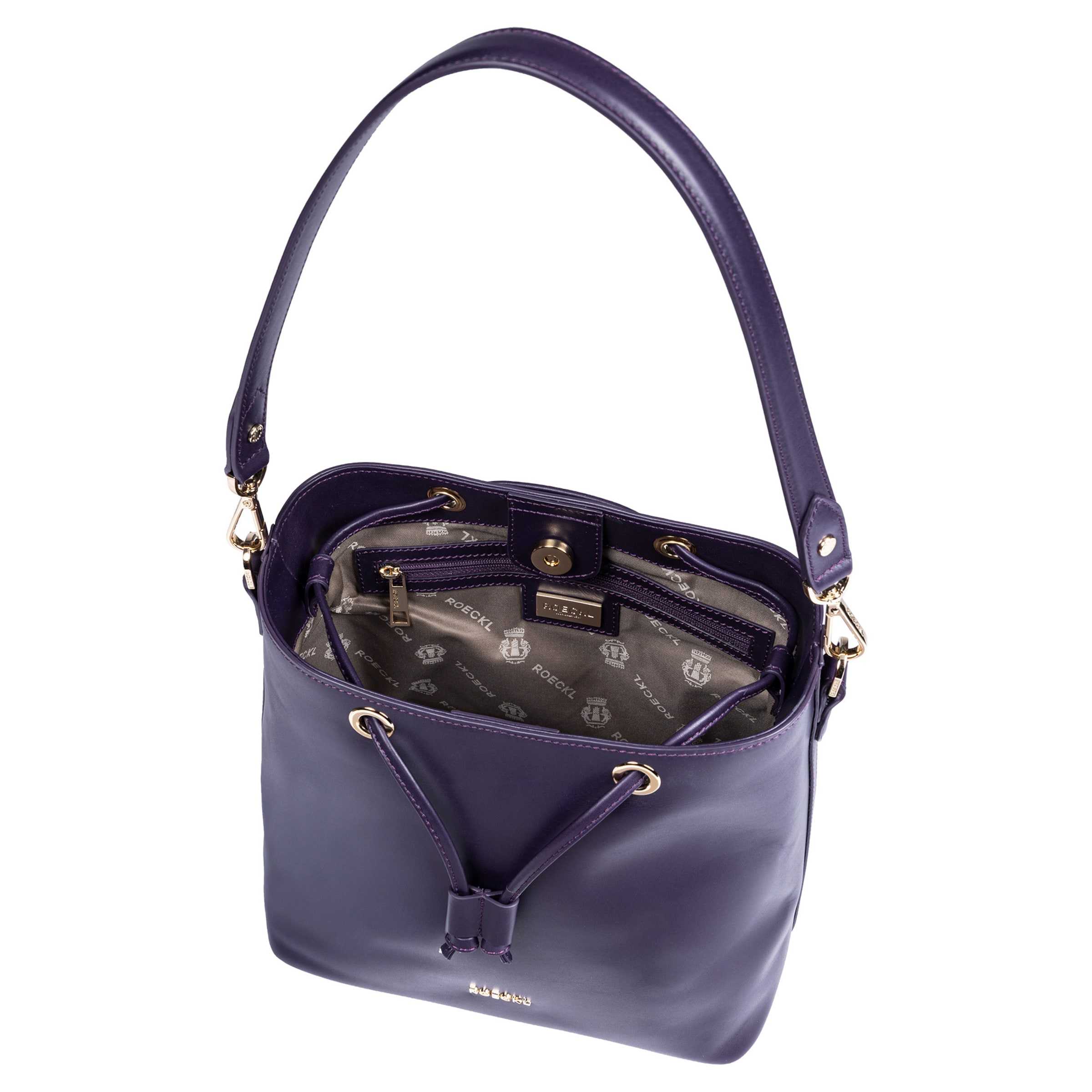 Roeckl Shoulder Bag 'PITTI MEDIUM' in Purple