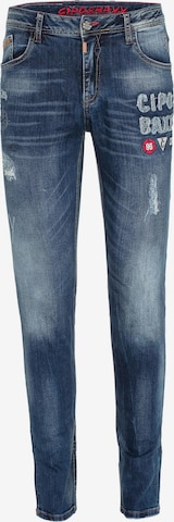 CIPO & BAXX Slim fit Jeans in Blue: front