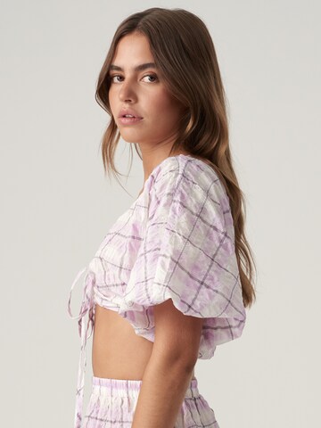 St MRLO Top 'ARIEL' in Purple