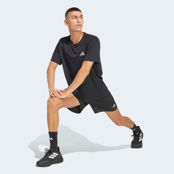 ADIDAS PERFORMANCE Regular Workout Pants in Black