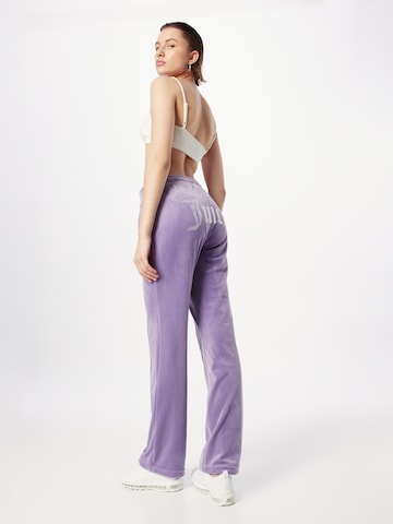 Juicy Couture Lużny krój Spodnie 'Tina' w kolorze fioletowy