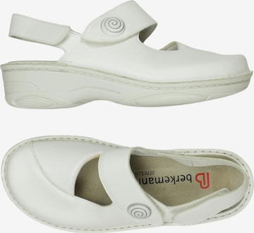 BERKEMANN Sandalen 36,5 in Weiß: Vorderseite