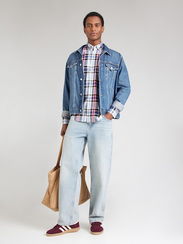 FYNCH-HATTON Klasický střih Košile – modrá