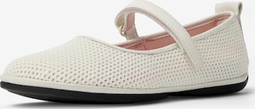 CAMPER Ballerina ' Right Nina ' in Weiß: Vorderseite