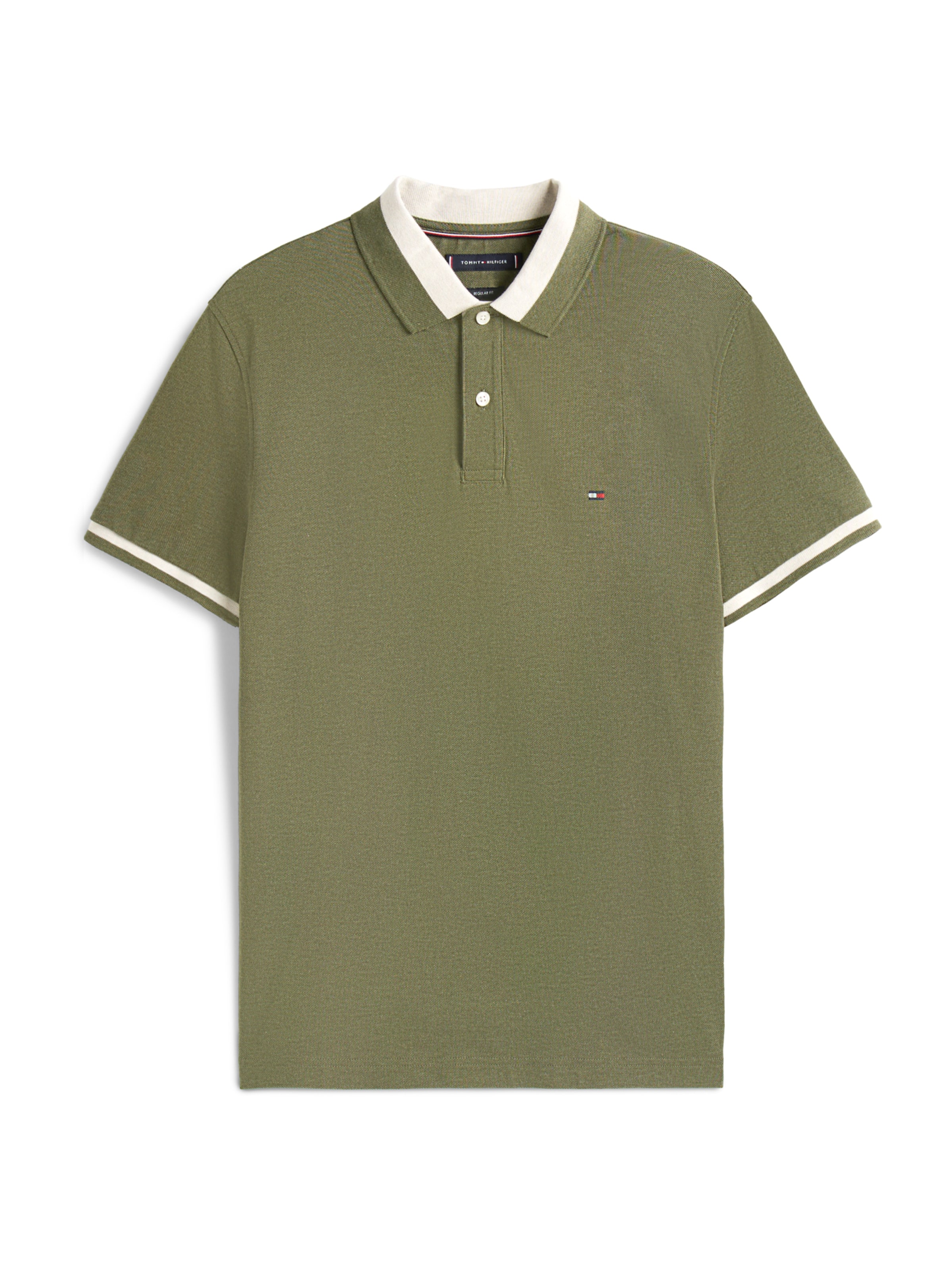 TOMMY HILFIGER Μπλουζάκι σε πράσινο: μπροστά