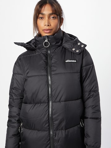 ELLESSE Wintermantel 'Ponyo' in Zwart