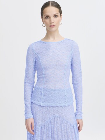 Felpa ' IXLACEY ' di ICHI in blu