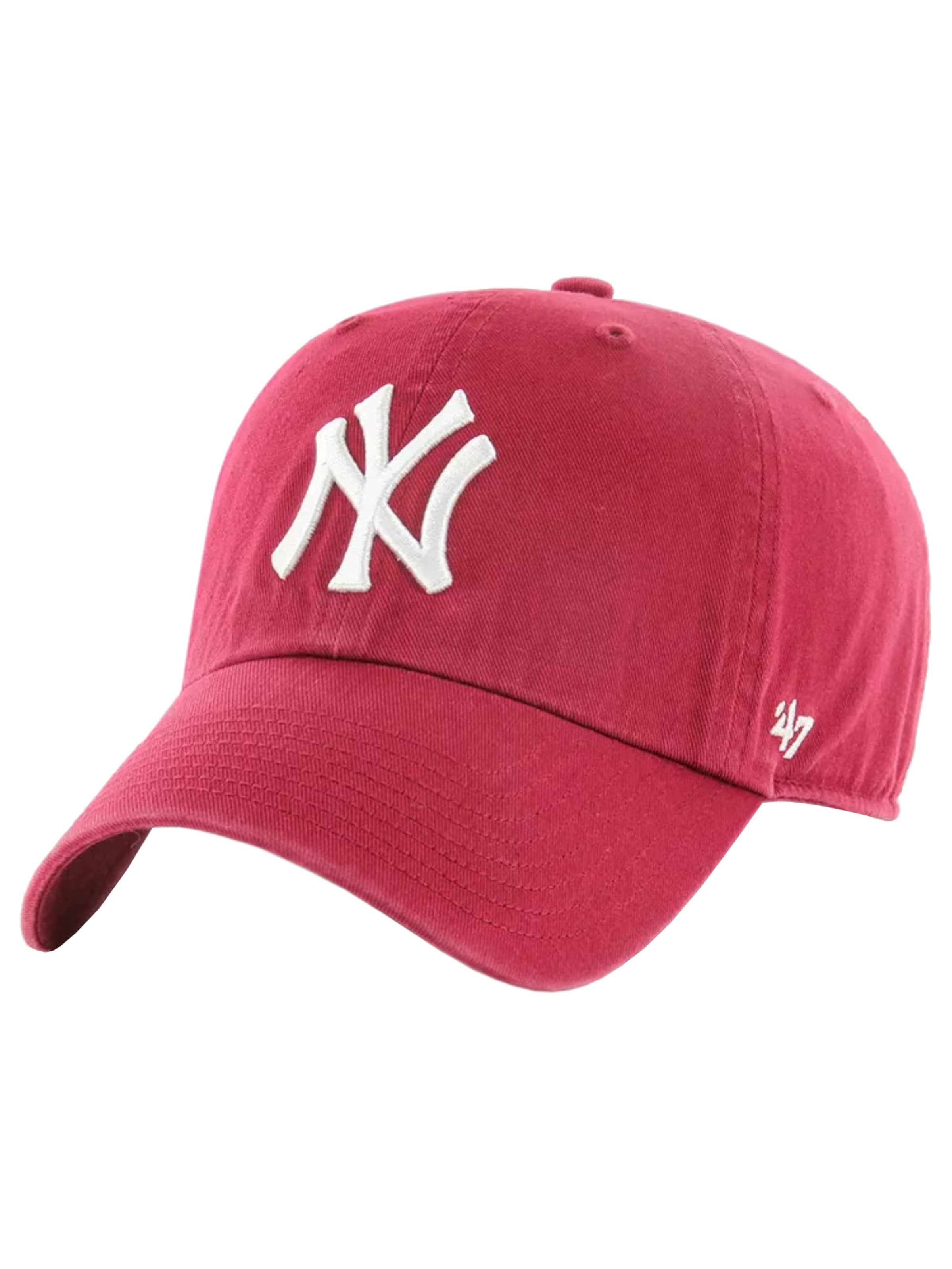 47 Cap '47 Brand New York Yankees Clean Up Cap' in Red: front