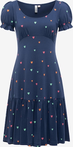 Robe 'Orise' Ragwear en bleu : devant