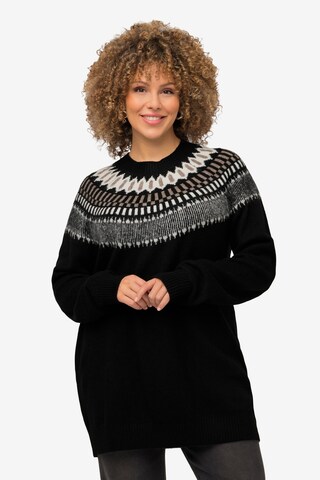 Ulla Popken Pullover in Schwarz: predná strana