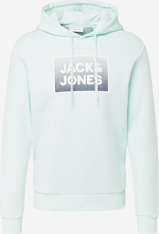 JACK & JONES Majica 'STEEL' | modra barva: sprednja stran