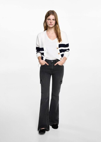 MANGO TEEN Flared Jeans in Black