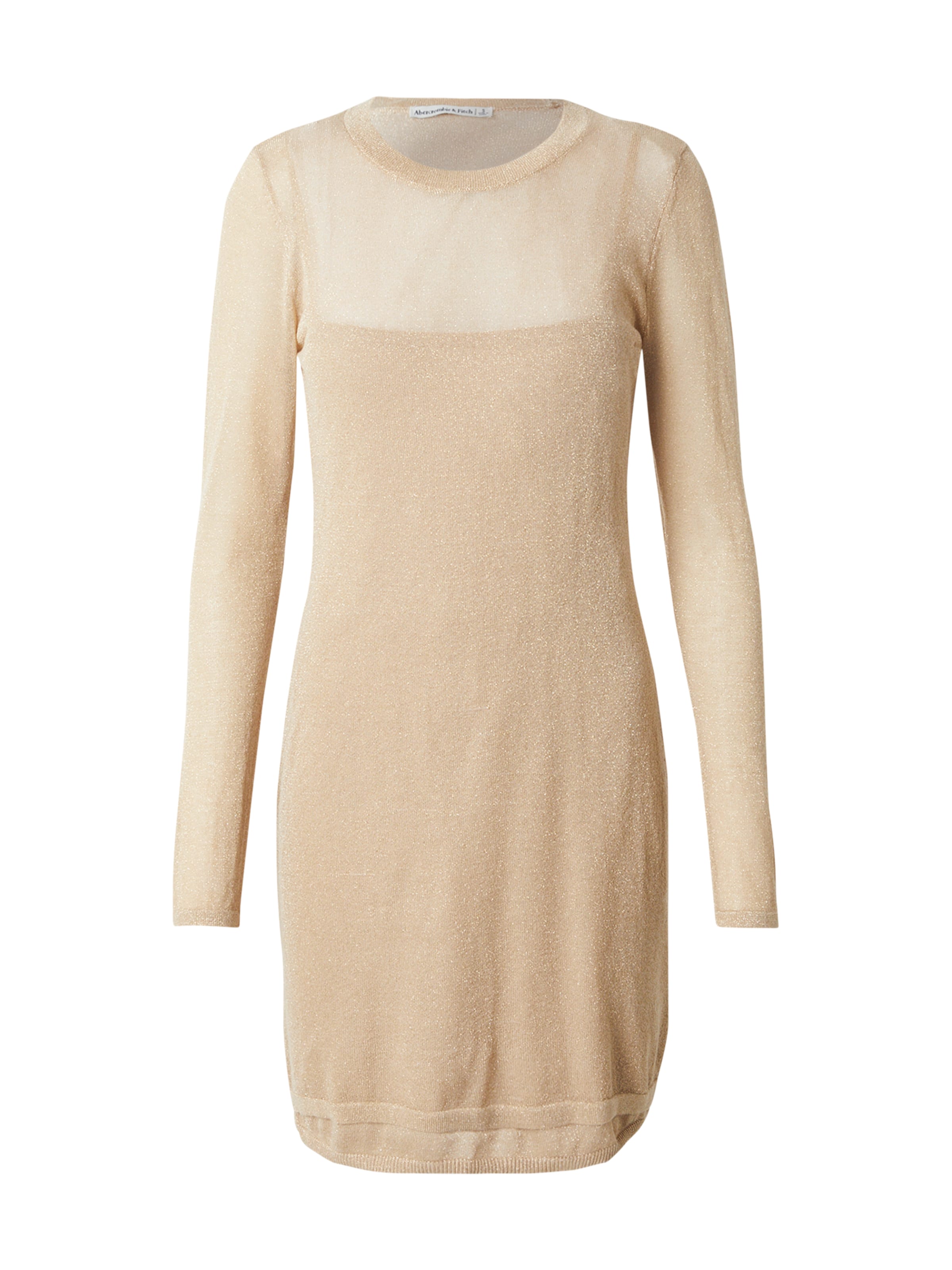 Abito in maglia Abercrombie & Fitch di colore beige, Visualizzazione prodotti