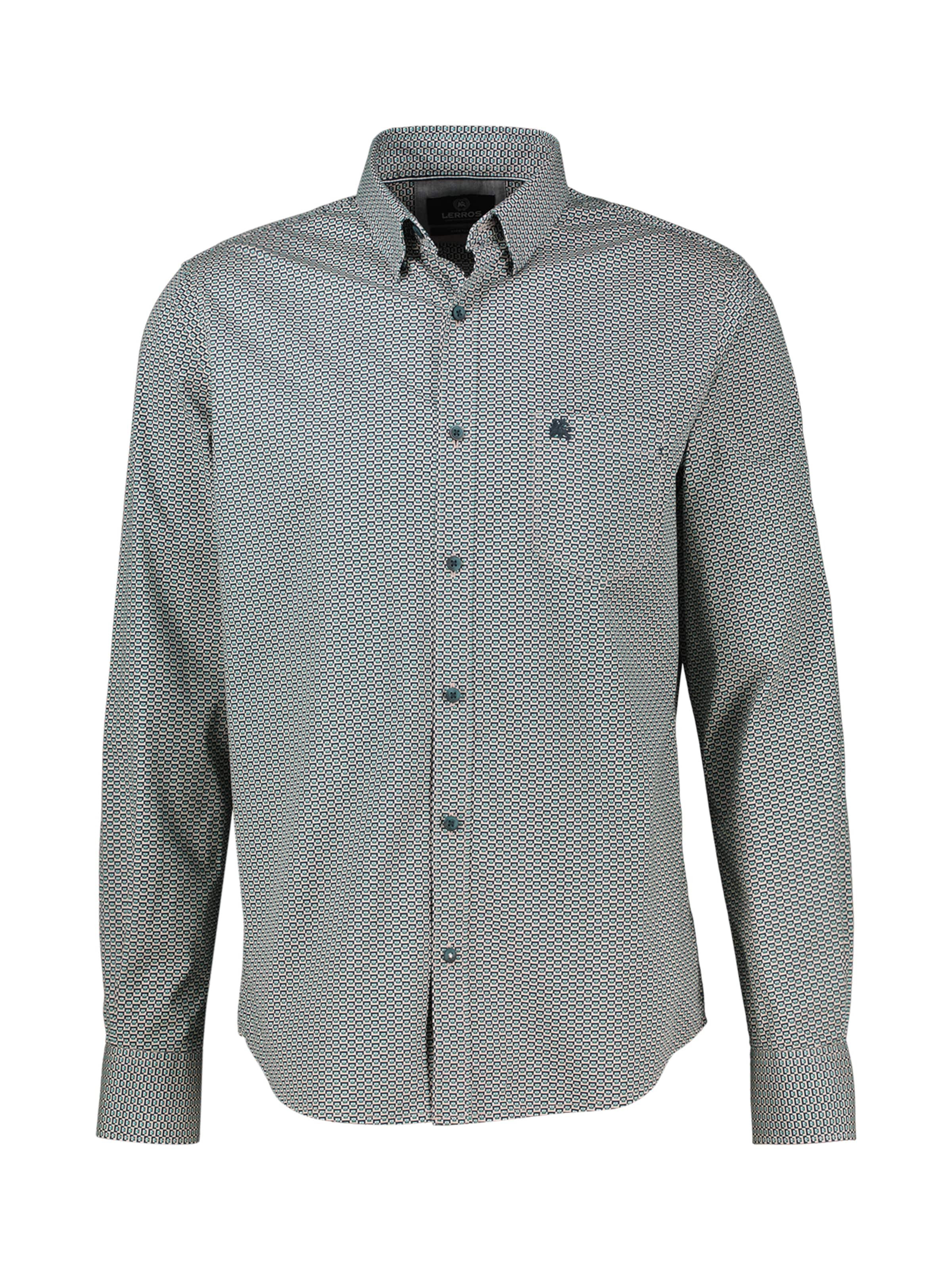 LERROS Regular Fit Hemd in Blau: Vorderseite